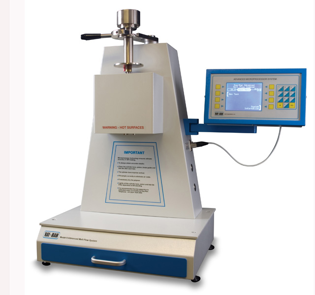6MPCA Advanced Melt Flow Tester With Techni Test Software