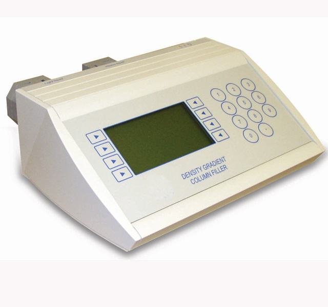 MICROPROCESSOR CONTROLLED DENSITY GRADIENT FILLING SYSTEM